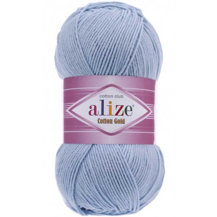 ALIZE COTTON GOLD 40 блакитний