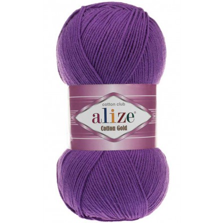 ALIZE COTTON GOLD 44 фіолетовий