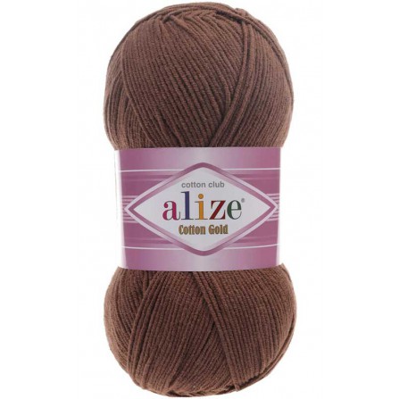 ALIZE COTTON GOLD 493 коричневий