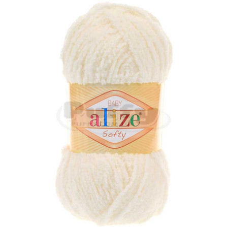 ALIZE SOFTY 62 светло-молочный
