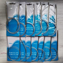 Спиці в'язальні на тросіку 100 см Спиці в'язальні на тросіку 100 см