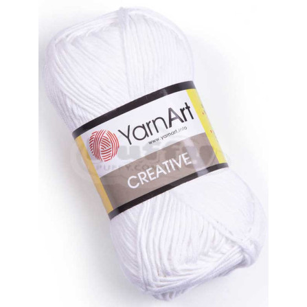 YARNART CREATIVE 220 белый