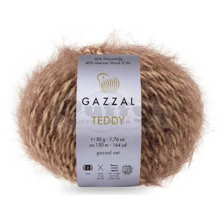 GAZZAL TEDDY 6540 какао-коричневий