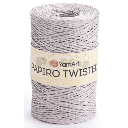 YARNART PAPIRO TWISTED 1301 пастельно-сірий