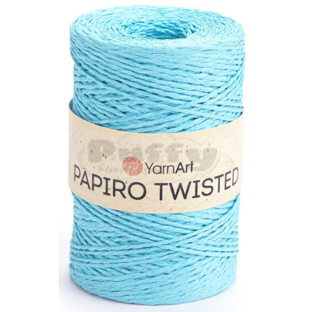 YARNART PAPIRO TWISTED 1304 яскраво-бірюзовий