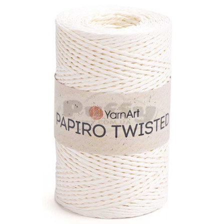 YARNART PAPIRO TWISTED 1307 молочний