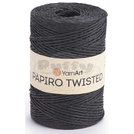 YARNART PAPIRO TWISTED 1309 чорний