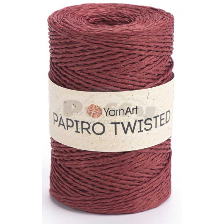 YARNART PAPIRO TWISTED 1320 червоно-коричневий