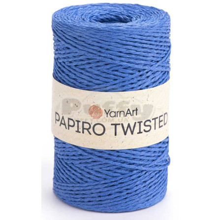 YARNART PAPIRO TWISTED 1325 темно-блакитний