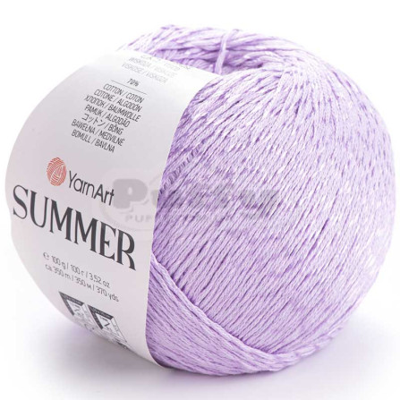 YARNART SUMMER 43 нежная сирень