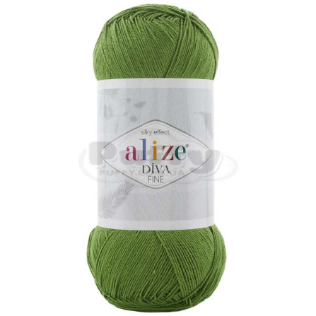 ALIZE DIVA FINE FOREVER 210 зелёный