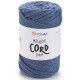YARNART MACRAME CORD 3MM 761 джинс меланж