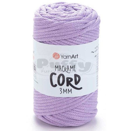 YARNART MACRAME CORD 3MM 765 бузок