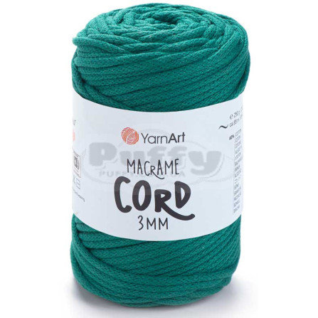 YARNART MACRAME CORD 3MM 783 нефріт