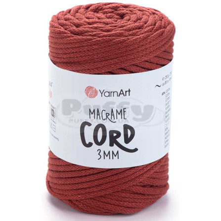 YARNART MACRAME CORD 3MM 785 мідь