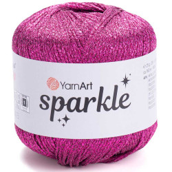 YARNART SPARKLE 1338 яркий розовый