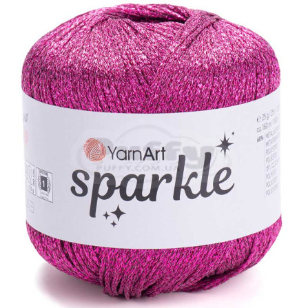 YARNART SPARKLE 1338 яркий розовый