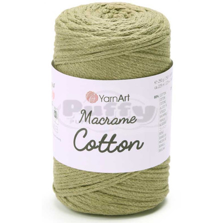 YARNART MACRAME COTTON 793 оливковий