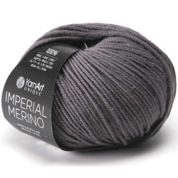 YARNART IMPERIAL MERINO 3347 тёмно-серый