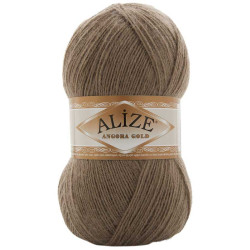 ALIZE ANGORA GOLD 991 тёмная норка