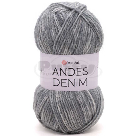 YARNART ANDES DENIM 5103 серый