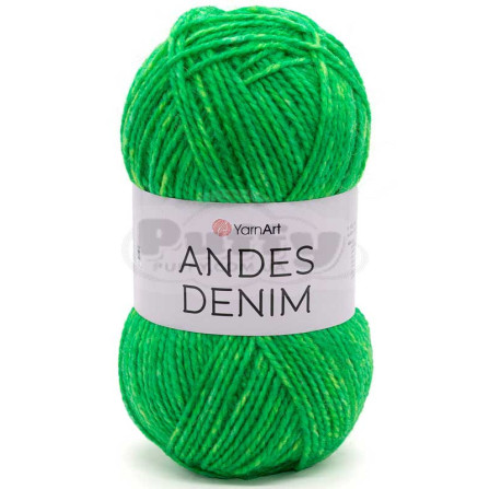 YARNART ANDES DENIM 5111 весенняя зелень