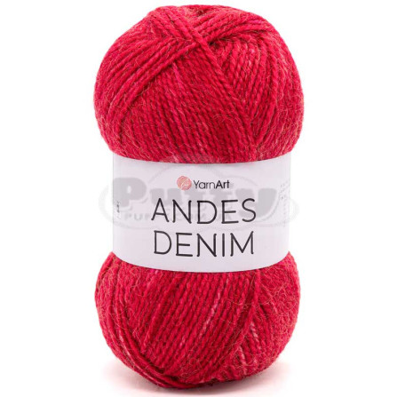 YARNART ANDES DENIM 5113 красный