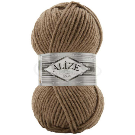 ALIZE SUPERLANA MAXI 991 кавово-бежевий