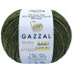 GAZZAL BABY WOOL XL 840 оливковий зелений