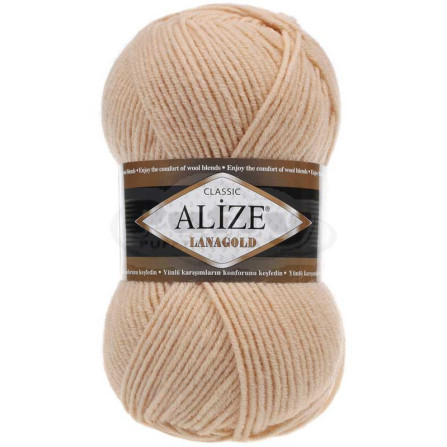 ALIZE LANAGOLD 680 медовый